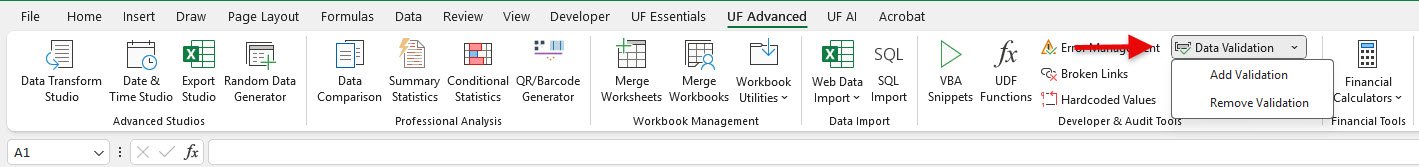 Hardcoded Values Detector for Excel