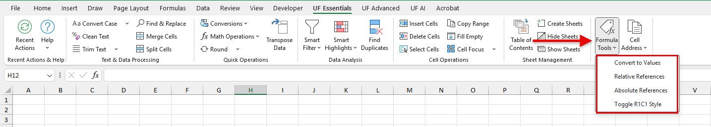 Formula Tools for Excel