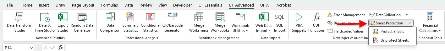 Advanced Sheet Protection for Excel
