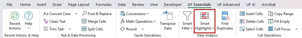 Smart Filter for Exce
