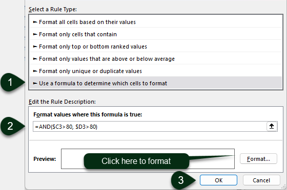 Conditional Formatting with AND