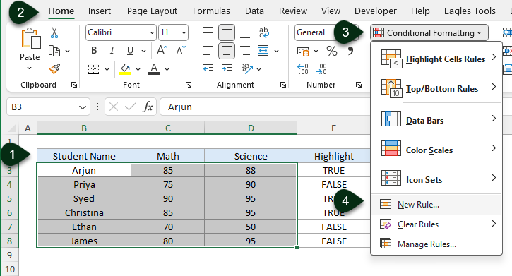 Conditional Formatting with AND
