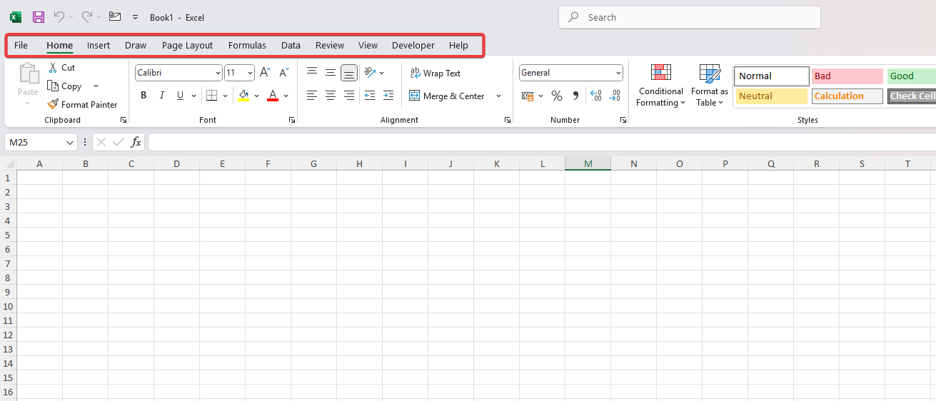 Master Excel Ribbons