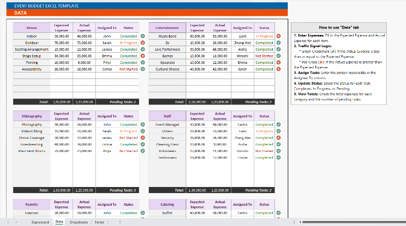 Event Budget Planner & Tracker - Image 2
