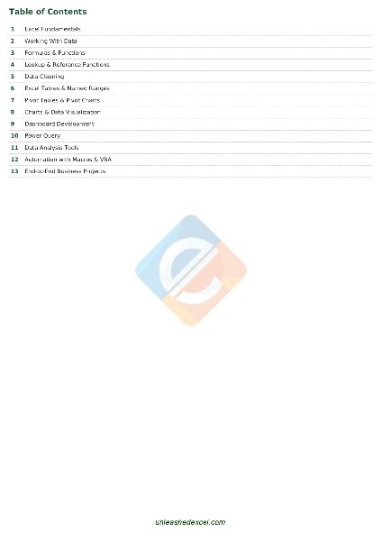 Excel Mastery Guide: From Fundamentals to Advanced Data Analytics - Image 2