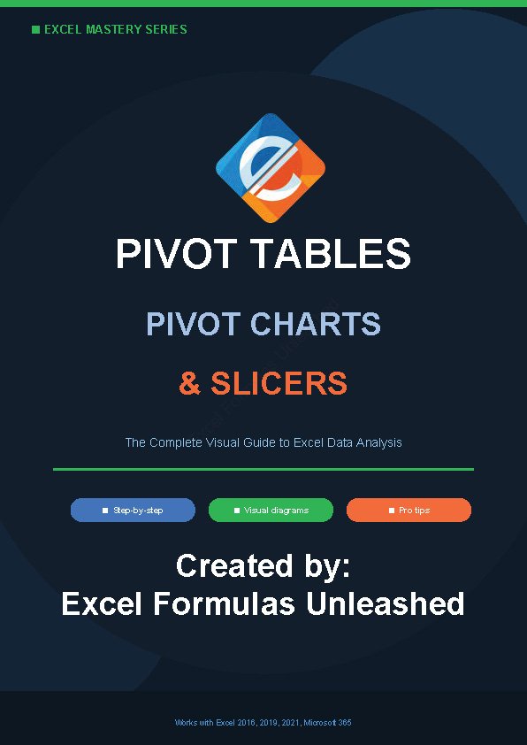 The Only Excel Pivot Guide You'll Ever Need
