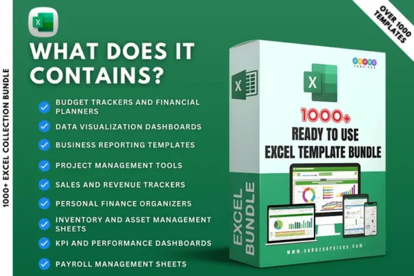 1000+ Premium Excel Templates for Professionals & Businesses - Image 4